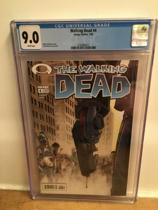 Walking Dead 4 Cgc 9.  0 2004 White Pages