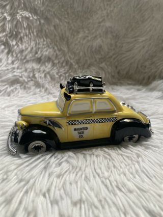 Department 56 Snow Village Halloween " Haunted Taxi " 56.  53213 - Retired