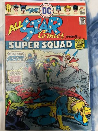 All - Star Comics 58 First Appearance Of Power Girl