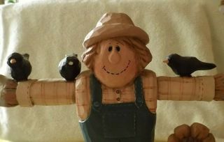 Eddie Walker Midwest Of Cannon Falls 10 - 3/4 Tall By 11 - 1/2 " Wide,  Scarecrow