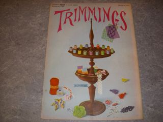 J&P COATS,  CLARKS TRIMMINGS BOOK NO.  S - 23,  1946,  EMBROIDERY,  FRINGE,  FROGS 2