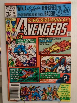Avengers Annual 10 (1981) 1st Appearance Rogue Madelyne Pryor/carol Danvers App