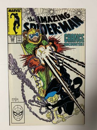 The Spider - Man 298 (mar 1988,  Marvel) 1st Macfarlane Nm