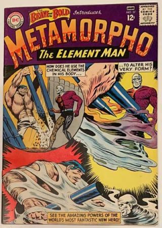 (1964) Brave And The Bold 57 1st Appearance Of Metamorpho
