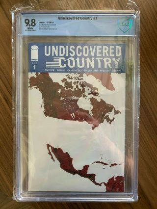 Undiscovered Country 1 Cbcs 9.  8 1st Print Image Comics 2019 Not Cgc