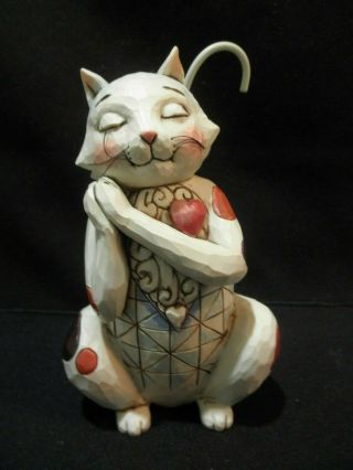 Jim Shore Heartwood Creek Heart Full Of Love 2012 Cat Figurine 4031207