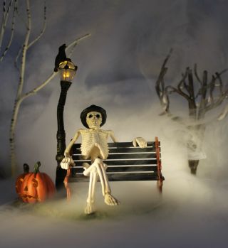 Dept 56 Halloween Snow Village - Resting My Bones Item 55026