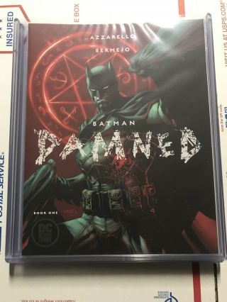 BATMAN DAMNED 1 - 3 COMPLETE SET BLACKLABEL JIM LEE COVERS 1st print NM Toploaders 2