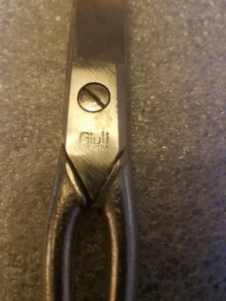 Vintage Giuli Extra Italian scissors 9 
