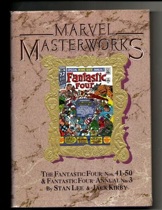 Marvel Masterworks Vol 25: The Fantastic Four Annual 3 Hardcover Comic Np11