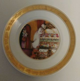 Royal Copenhagen The Hans Christian Andersen Plates - The Princess And The Pea
