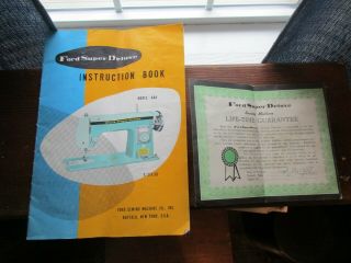 Vintage Ford Deluxe Sewing Machine Instruction Book (model Aaa)