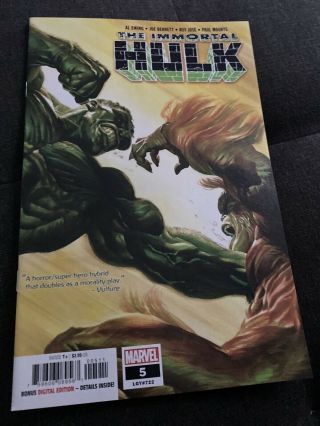 Immortal Hulk Issues 5,  6,  7,  8,  9,  10,  Incredible Hulk 1