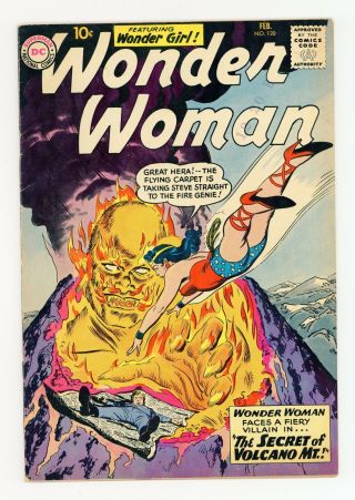 Wonder Woman 120 Vg/fn 5.  0 1961