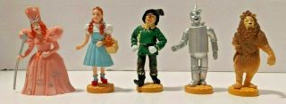 Vintage 1987 Turner Macau Presents Wizard Of Oz 5 Figure Set Dorothy Glinda Lion