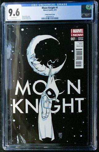 Moon Knight (2014) 1 Cgc 9.  6 Skottie Young Baby Variant Cover