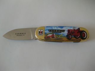 Franklin International Harvester Farmall Model H Tractor Knife With Case 3