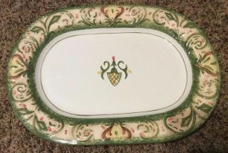 Fitz And Floyd Giardino Extra Large Serving Platter