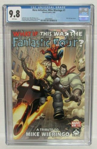 Hero Initiative: Mike Wieringo 1 (2008) What If Fantastic Four Cgc 9.  8 O219