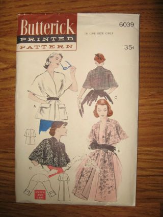 Vintage Butterick Sewing Pattern 1950 