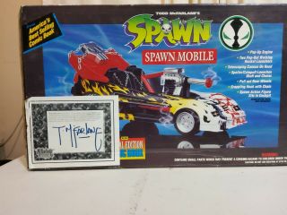 Spawn Mobile Autographed By Todd Mcfarlane.  By Todd Toys