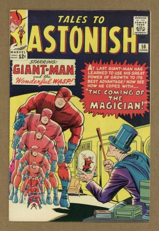Tales To Astonish 56 Fn,  6.  5 1964