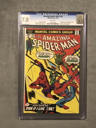 The Spider - Man 149 7.  0 Cgc (oct 1975,  Marvel)