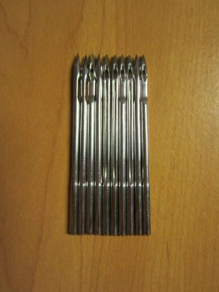 10 - 16x64 Singer Class 42,  16 - 141,  16 - 188 Sewing Machine Leather Needle,  Sz 24