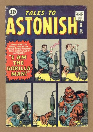 Tales To Astonish 28 Gd/vg 3.  0 1962