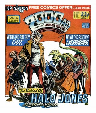 2000ad Progs 376 - 385 1st Appearance Halo Jones Book 1 Alan Moore All 10 In Run