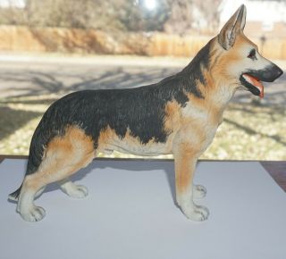 Vintage Andrea By Sadek German Shepherd Dog Figurine 7733