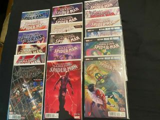 The Spider - Man 1 - 32 Annual 1 And 42 Vf/nm Marvel Complete Series 2015