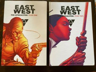 East Of West The Apocalypse : Year One And Year Two 1 & 2 Hardcover Books