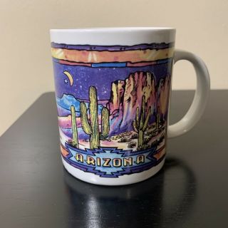 Arizona Souvenir Coffee Tea Cup Mug Desert Cactus