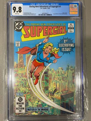 Daring Adventures Of Supergirl 1 Cgc 9.  8 Masters Of The Universe Preview