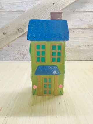 1970s Vintage Fitz And Floyd Paper Mache House Bank