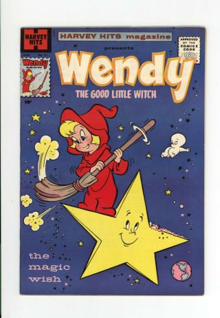 Harvey Hits 21 Vf/nm Wendy The Good Witch - Very Scarce - 1959