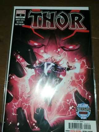 Thor 2 2020 1st Print Black Winter Pictures Donny Cates Nm