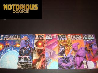 Thanos 13 14 15 16 17 18 Annual Complete Mixed Printings Cates 2 Excelsior Bin