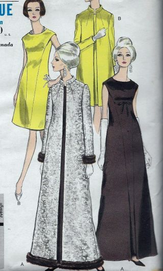 Vintage Vogue Pattern 6894 Dress 1960 