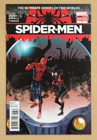 Spider - Men 3 Pichelli 1:100 Variant Miles Morales Ultimate Spider - Man