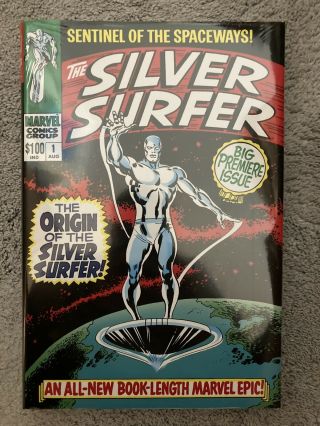 The Silver Surfer Omnibus Hc Stan Lee John Buscema Hardcover Oop Marvel