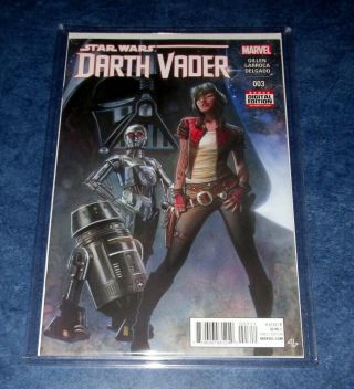 Star Wars Darth Vader 3 1st Appearance Doctor Aphra Marvel Comic 2015 Nm