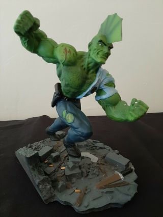 Savage Dragon Statue Signed By Clayborne Moore 921 Of 2000