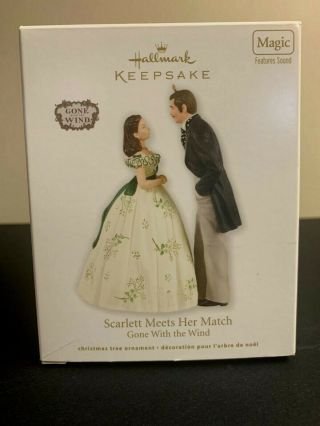 Hallmark Magic Ornament 2012 Scarlett Meets Her Match - - Gone With The Wind
