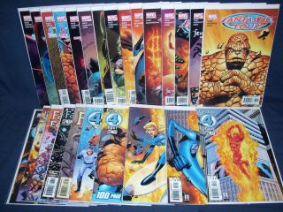 Fantastic Four 51 - 75 Vol 3 Marvel Comics With Bag And Board 480 - 504