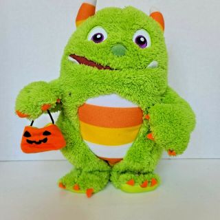 Hallmark Halloween Roary The Candy Monster Stuffed Plush Sound And Motion