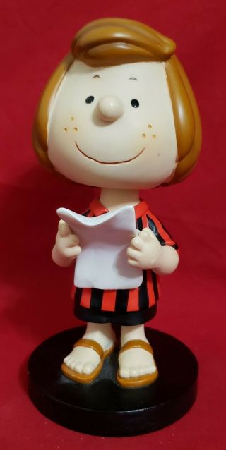 6 " Peanuts Peppermint Patty Bobblehead Figurine By Westland 8161