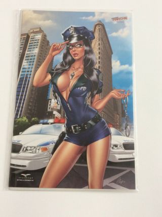 Grimm Fairy Tales Myths & Legends 21 Nyc Comic Con Exclusive Fdny Sela Cover.