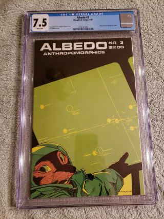 Albedo 3 Cgc 7.  5 Thoughts & Images 1985 Looks 9.  6,  But Rusted Staple